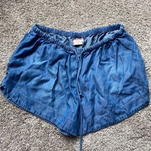 Chambray shorts